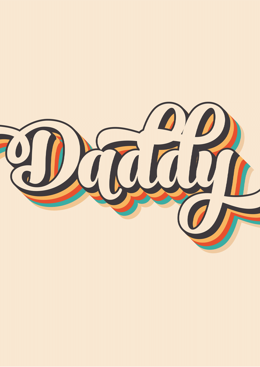 Goofcat Greetings - Daddy Daddy Valentine's Day Card