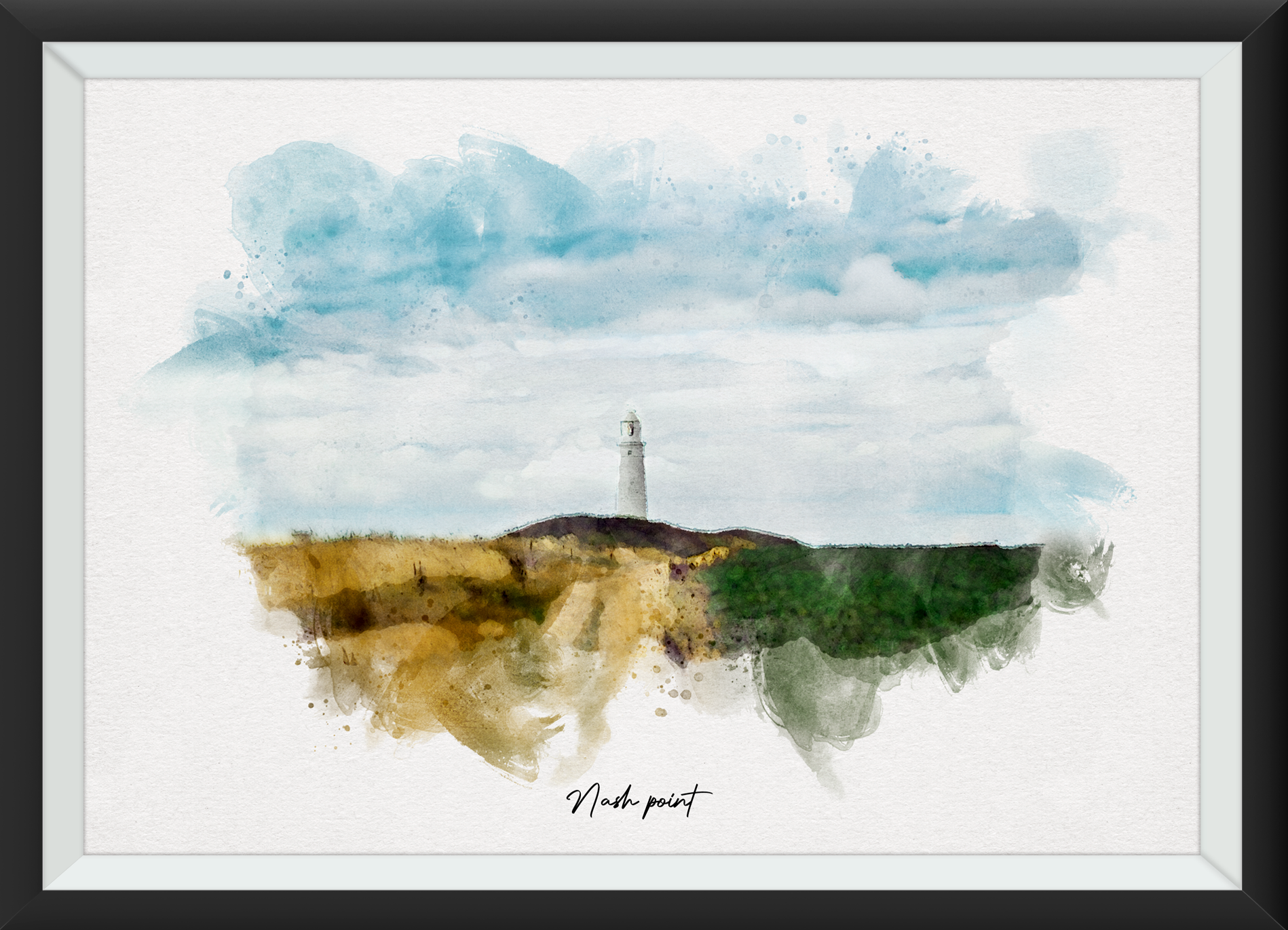 Custom Watercolour Painting Art Print