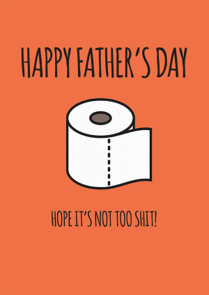 Shit Banter Card for Father's Day