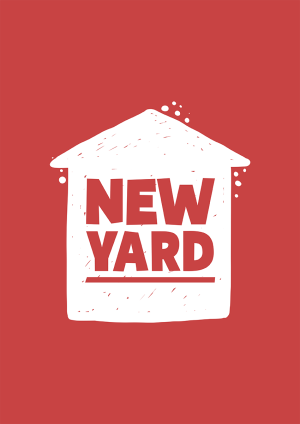 NEW YARD! New Home Card Congratulations Card