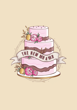 The New Mr and Mr! Wedding Congratulations Card