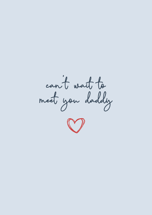 Expecting Father Father's Day Card