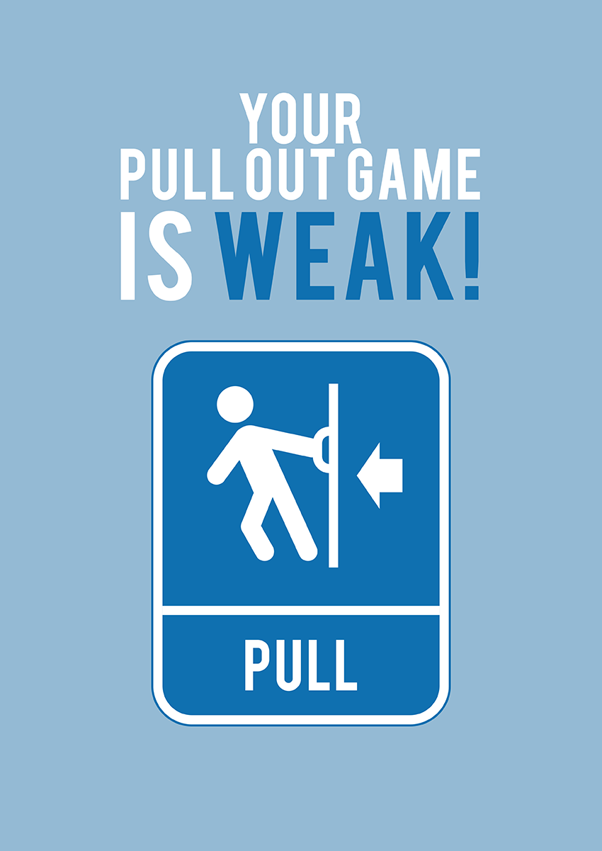 Goofcat Greetings - Weak Pull Out Game Pull Out Game Card
