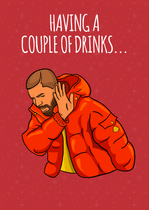 Drake Christmas Card