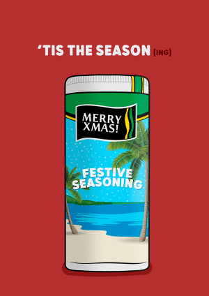 Christmas Season(ing) Christmas Card