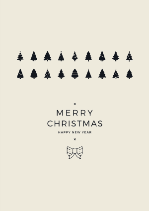 John Lewis Christmas Tree Christmas Card