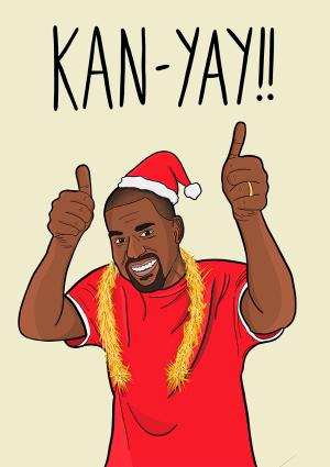 Kanye West Christmas Card