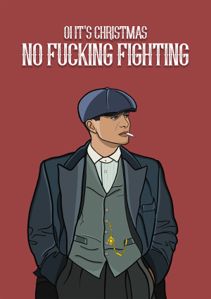 Peaky Blinders Thomas Shelby Christmas Card