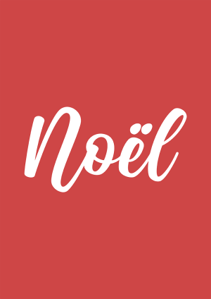 Noel Card Christmas Card
