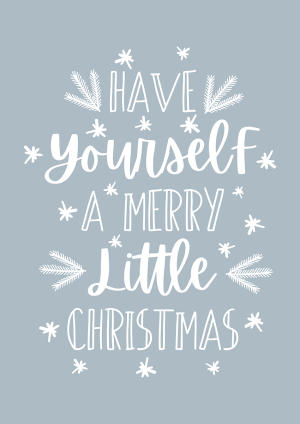 Merry Little Christmas Card