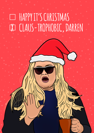 THE GC Gemma Collins Christmas Card