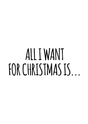 Christmas Anal Christmas Card