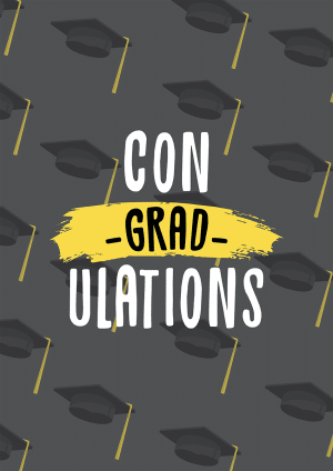 Con Grad Card ConGradUlations Graduation Card