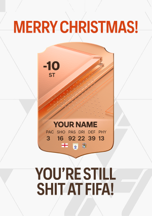 Fifa Christmas Card