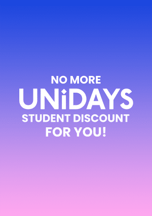 Unidays Student Discount Graduation Card