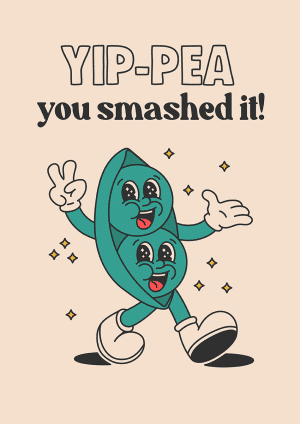Yip-Pea Graduation Card