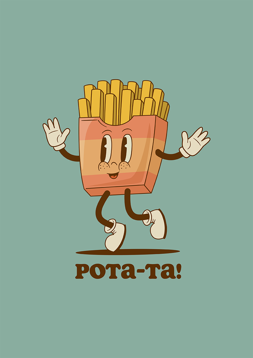 Potata Thank You Card