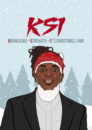KSI Christmas Card