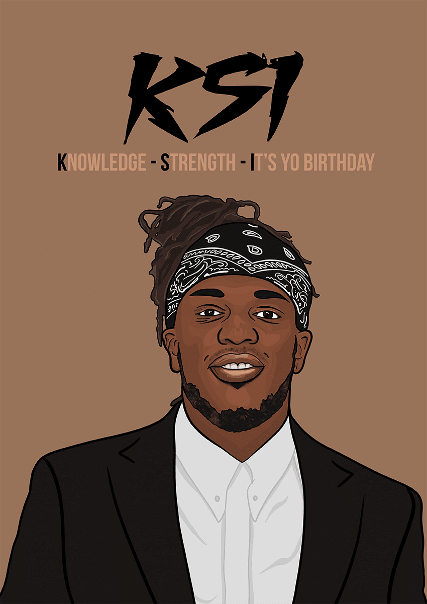 Goofcat Greetings - KSI It's Yo Birthday! KSI Birthday Card