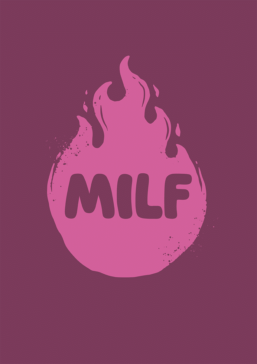 Goofcat Greetings - MILF MILF Mother's Day Valentine's Day Card