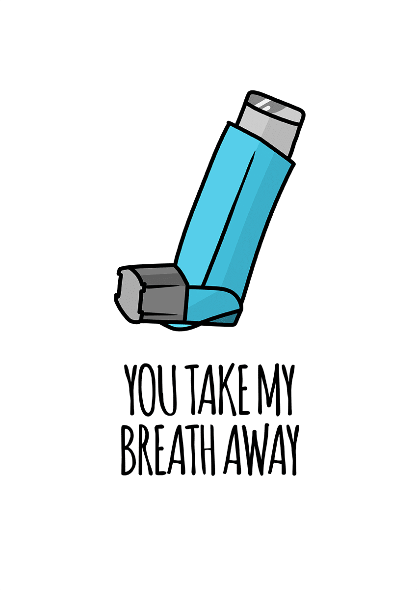 Goofcat Greetings - you take my breath away You Take My Breath Away Valentine's Day Card