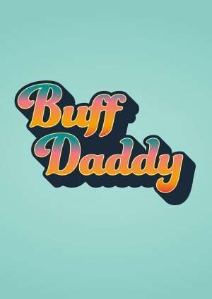 Buff Daddy Valentine's Day Card
