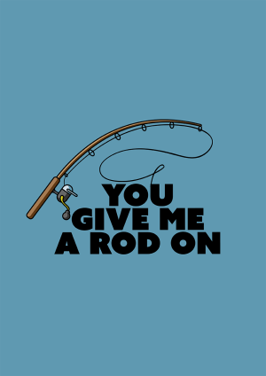 Rod On Valentine's Day Card