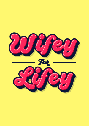 Wifey Valentine's Day Card