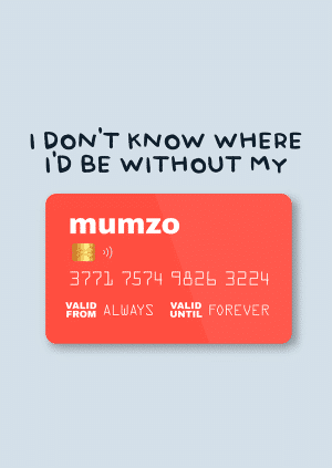 Mumzo Bank of Mum Mother's Day Mothers Day