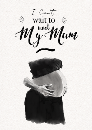 Can't wait to meet you Mother's Day Mothers Day