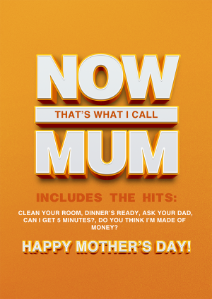 NOW Music Mother's Day Mothers Day