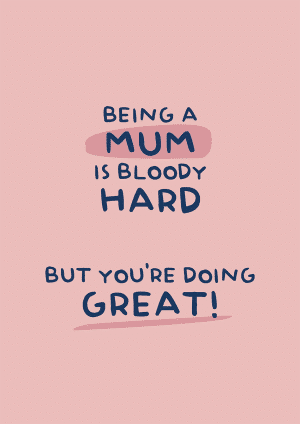 Being a Mum is Hard Mother's Day Mothers Day