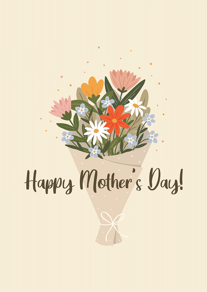 Goofcat Greetings - Mothers Day Flowers Mother's Day Mothers Day Flowers