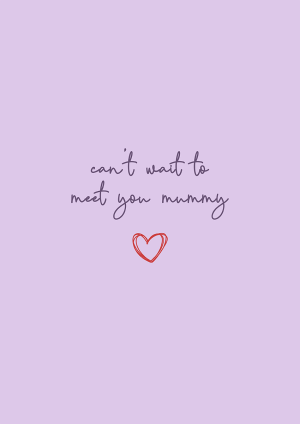 Can't wait to meet you Mother's Day Mothers Day