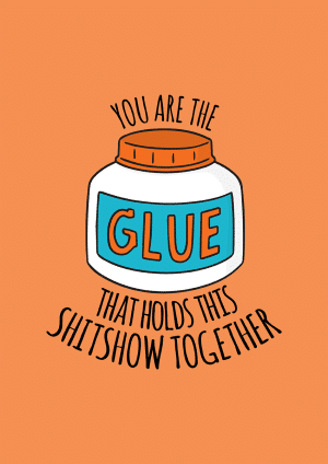 Mum The Family Glue Mother's Day Mothers Day