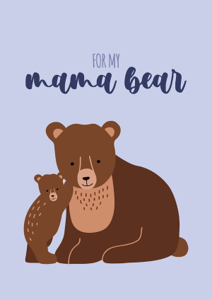 Mama Bear Mother's Day Mothers Day